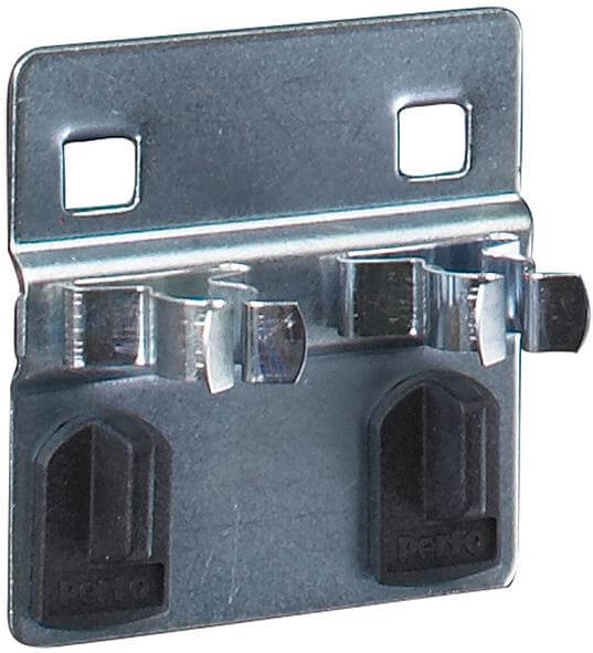 BOTT, Doppelte Werkzeugklemme B60xT60xD2x13 mm für Lochplatten für Lochplatten bott