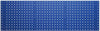 Lochplatte BOTT,  B1981xH457 mm enzianblau RAL 5010 bott