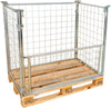 Gitteraufsatzrahmen NEUTRAL,  80cm blau verz. 10x10