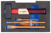 GEDORE Meißel-Sortiment in 1/2 L-BOXX 136 Modul