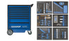 GEDORE tool trolley with 190-piece tool assortment