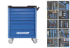 GEDORE Werkzeugwagen workster smartline mit 308-teiligen Werkzeugsortiment
