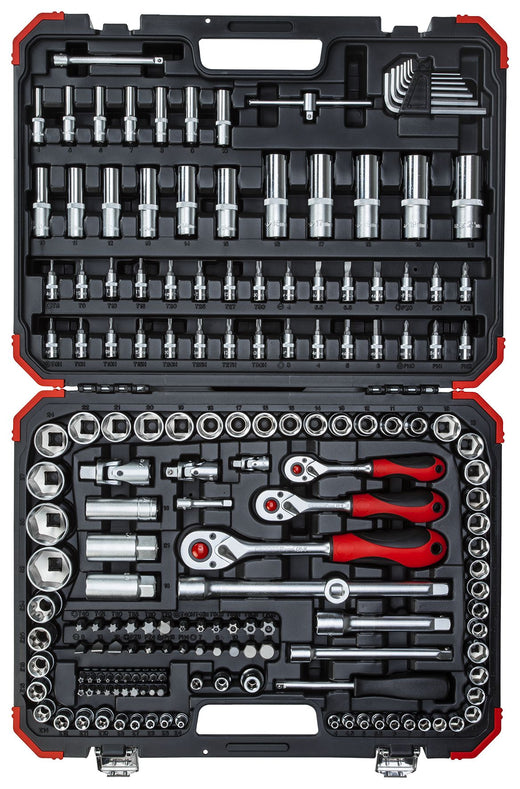 GEDORE Steckschlüssel-Satz 1/4"+3/8"+1/2" 172-teilig