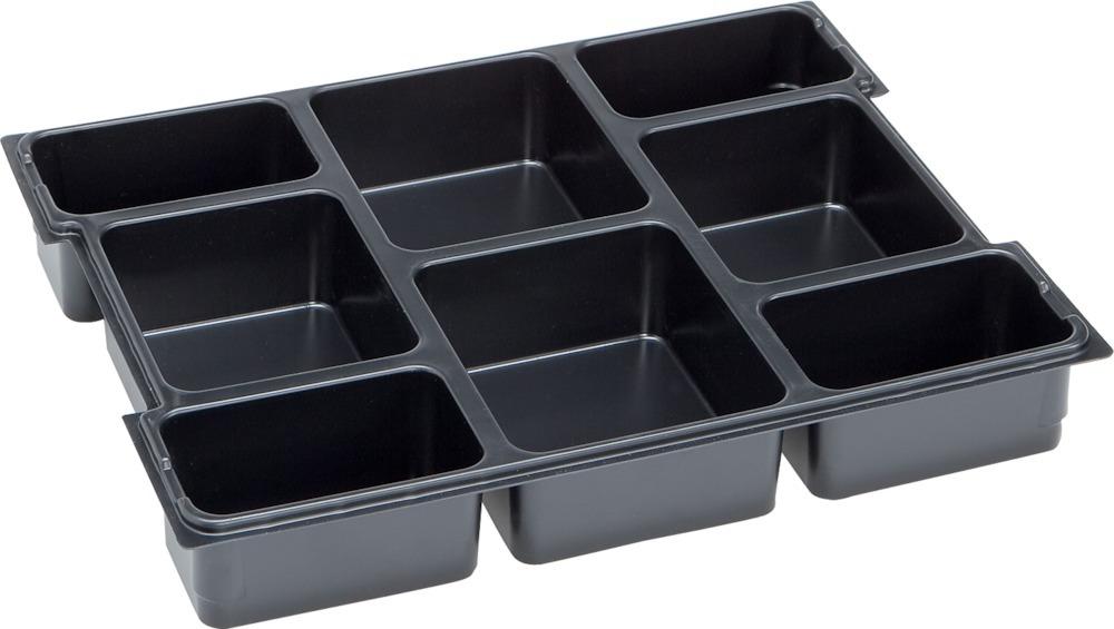 L-BOXX NEUTRAL,  Kleinteileeinsatz für  102, 8 Mulden B405xT315xH62 mm