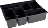 L-BOXX NEUTRAL,  Kleinteileeinsatz für  136, 6 Mulden B405xT315xH97 mm