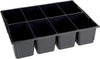 L-BOXX NEUTRAL,  Kleinteileeinsatz für  136, 8 Mulden B405xT315xH97 mm
