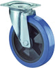 Lenkrolle BS ROLLEN,  200/50mm L400 Platte,Elastik blau,RL L400.B61.200 BS ROLLEN