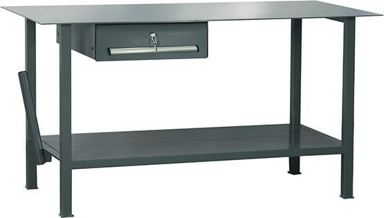 Schweißtisch KLW,  7016 1500x700x805 1SL,1AB
