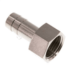 Aufschraub-Schlauchtülle G 1/2'-13mm Messing vernickelt