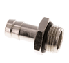 Gewindetülle R 1/2'-13mm, 16 bar MS vernickelt