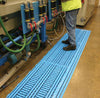 Ecke COBA,  Work Deck blau B12xL12 cm Stärke 25 mm COBA
