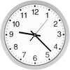 Funk-Wanduhr BÜRK MOBATIME,  D300 elegantZiffernblatt we, Zahlen Mobatime