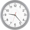 Funk-Wanduhr BÜRK MOBATIME,  D 300 mm Gehäuse si, Zahlen Mobatime