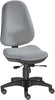 Bandscheibenstuhl SITWELL,  Profi Ultra M grau belastbar bis 100 kg Bezug: 100 % Polyester