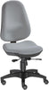 Intervertebral disc swivel chair grey