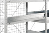 Schüttgutleiste META REGALBAU,  B1000xH75 mm RAL7035 META