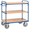 Etagenwagen FETRA,  8303 grau 4 Böden 1200x800mm