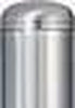 Sperrpfosten NEUTRAL,  Edelstahl D 76 mm, mit Bodenplatte