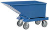 Muldenkipper FETRA,  250l B713xT1359xH780 mm RAL 5007 Tragkraft 750kg mit Ablasshahn