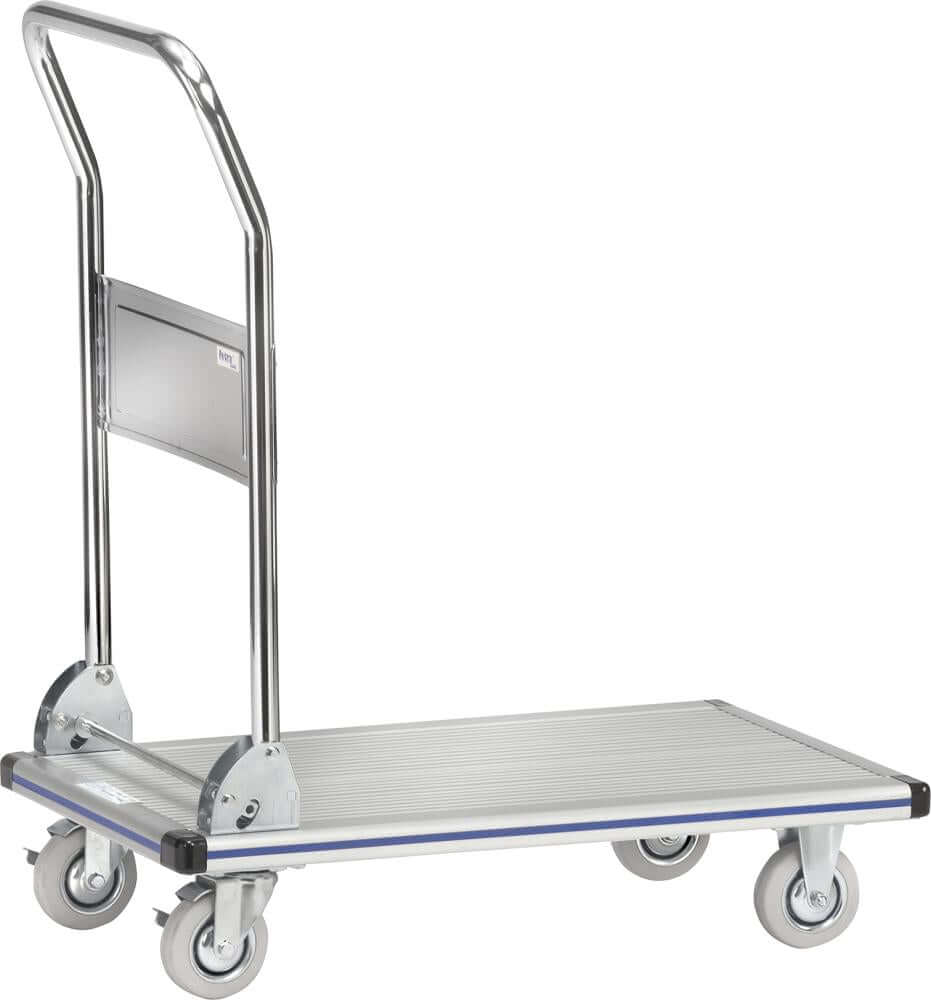 Alu-Plattformwagen FETRA,  3120 Klappbügel 740x480 mm fetra