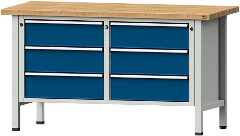 ANKE, KASTENWERKBANK 1500 108 V 50 MM TYP 300382/850 MM 7035/5010