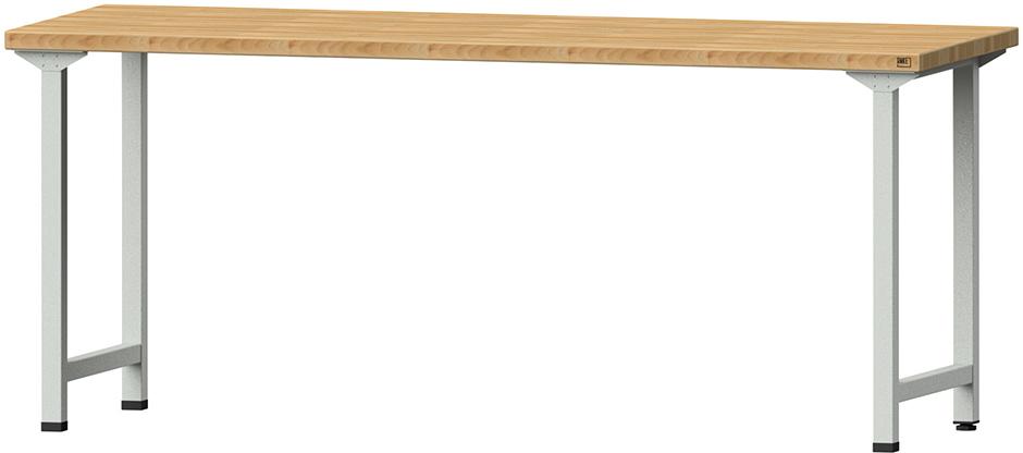 ANKE, Anke Arbeitstisch B2000xT700xH840mm RAL7035 BMP: 40 mm