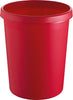 Papierkorb PRECITOOL,  45 l 480 mm rot helit