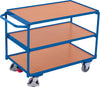 Tischwagen VARIOFIT,  985x590 3 Ladefl.Griff waag. VarioFit