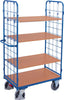 Etagenwagen VARIOFIT,  500 kg 2 Wand4 Böden Lad. 1200x800 mm VarioFit
