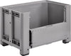 Palettenbox NEUTRAL,  m.4 Füßen 1200x800x760mm,Klappe
