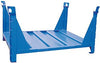 Lagergestell NEUTRAL,  RAL5010 B1200xT1000xH600 mm Nutzlast1,5t Auflast4,5t mit Eckpfosten
