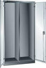 Flügeltürenschrank LISTA,  B1000xT580xH1950mm RAL 5012,Vollblechtür Leergehäuse,Trennwand