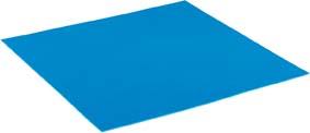 Unterlage LISTA,  B900xT600xH3 mm blau