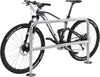 Fahrrad-Anlehnbügel WSM,  verzinkt, L 1000 mm zum Aufdübeln mit Querholm