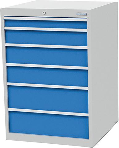 Schubladenschrank BEDRUNKA + HIRTH,  705 6 Sbl. VA