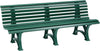 Gartenbank NEUTRAL,  BORKUM 4-Sitzer Länge 2000 mm grün Blome