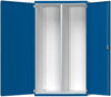 Schrankgehäuse ANKE,  B1085xT400xH1950mm RAL7035/5010 m.MittelwandSchwerlastschrank