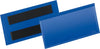 Etikettentasche DURABLE,  B100xH38 mm blau, magnetisch VE 50 Stück