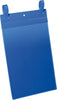 Dokumententasche DURABLE,  B210xH297 mm A4 hoch blau mit Lasche VE 50 Stück