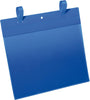 Dokumententasche DURABLE,  B210xH297 mm A4 quer blau mit Lasche VE 50 Stück