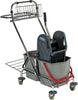 Doppelfahreimer NEUTRAL,  chrom 2x17l m.Presse, K.+R.