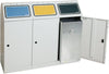 Wertstoffsammler STUMPF, Abfalls. Flex-M 3x75l grau, ProPads, Einsatz