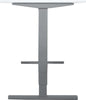 Elektro-Hubtisch GERAMÖBEL,  Flex Onyx 1600x800,C-Fuß 650-1250