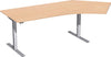 Hubtisch GERAMÖBEL,  135G Flex Onyx rechts 2166x800/1130, 650-1250