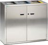 Wertstoffsortiersystem VAR,  270 Liter Edelstahl