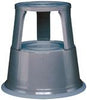 Rollhocker NEUTRAL,  Metall grau