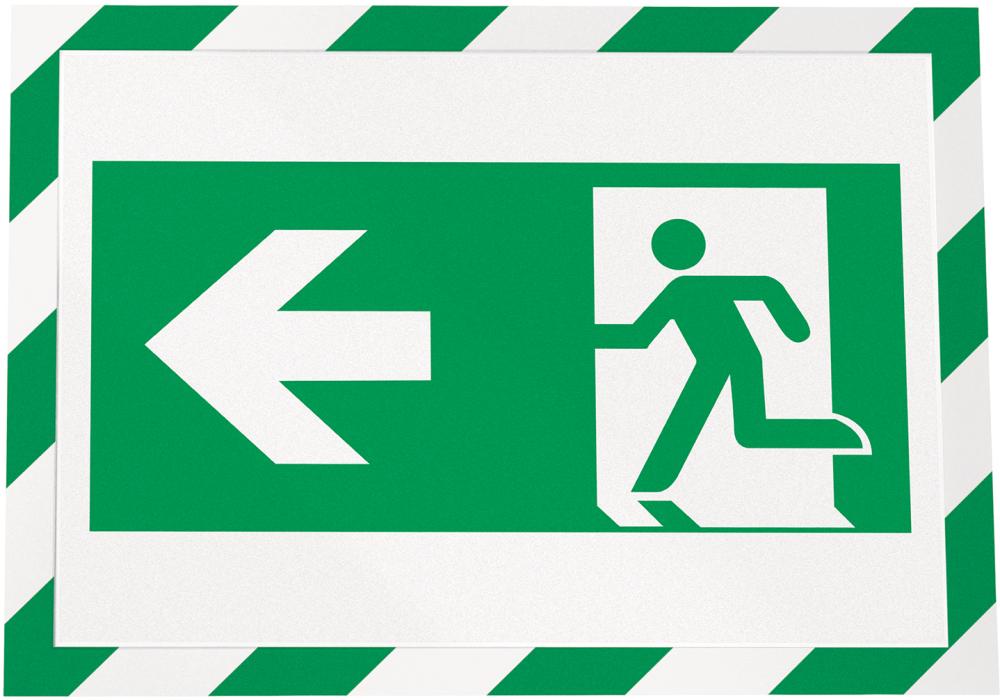 Magnetrahmen DURABLE,  SECURITY A4 DURAFRAME grün/weiß