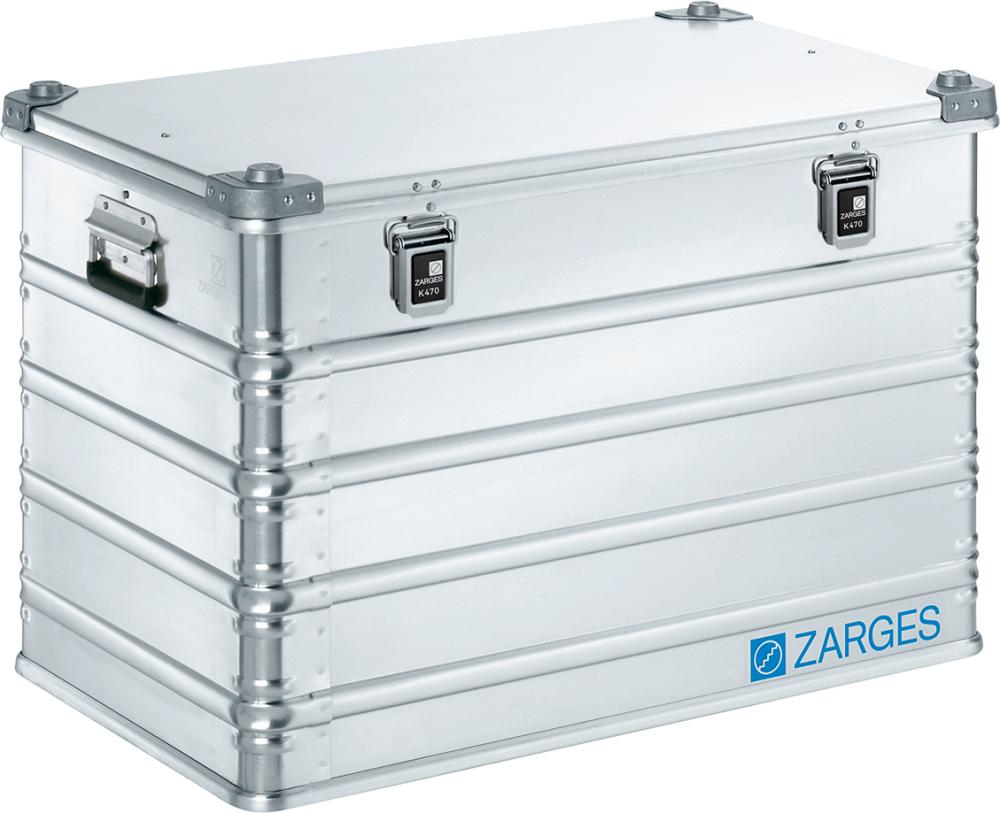 Alu-Kiste ZARGES,  K470 195 l IM: ca. B780xT480xH520 mm2 Griffe