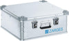 Alu-Kiste ZARGES,  K470 67 l IM: ca. B550xT550xH220 mmGriff an Kopfseite