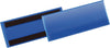 Etikettentasche DURABLE,  magnetisch 1/2 A5 quer blau, magnetisch